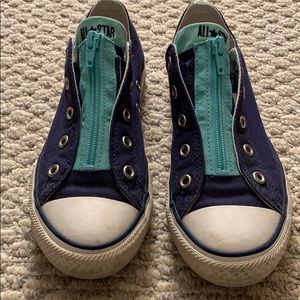 Converse Zipper Slip Shoe Size 4